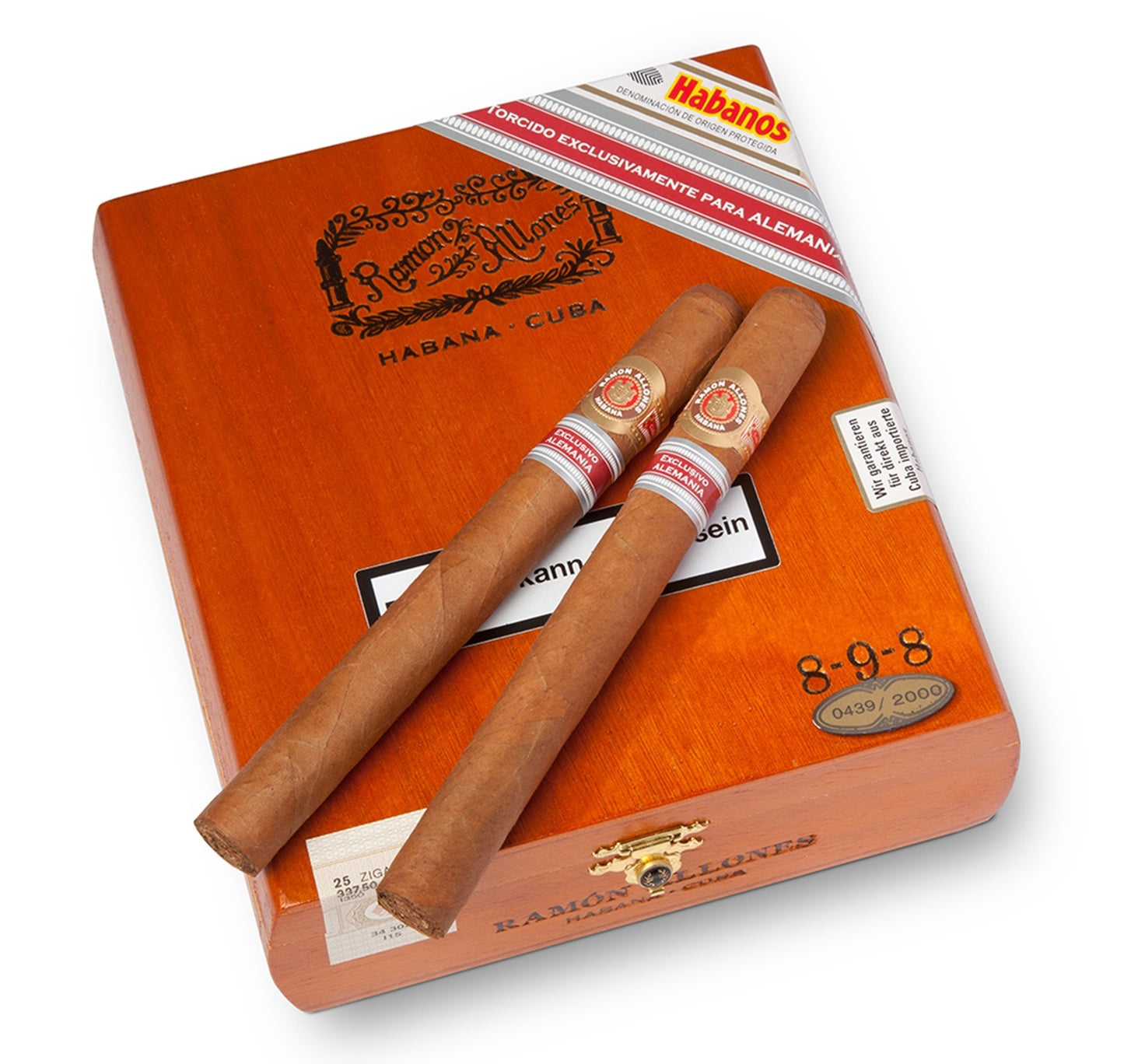 RAMÓN ALLONES 8-9-8 CIGAR (EX. ALEMANIA 2014)