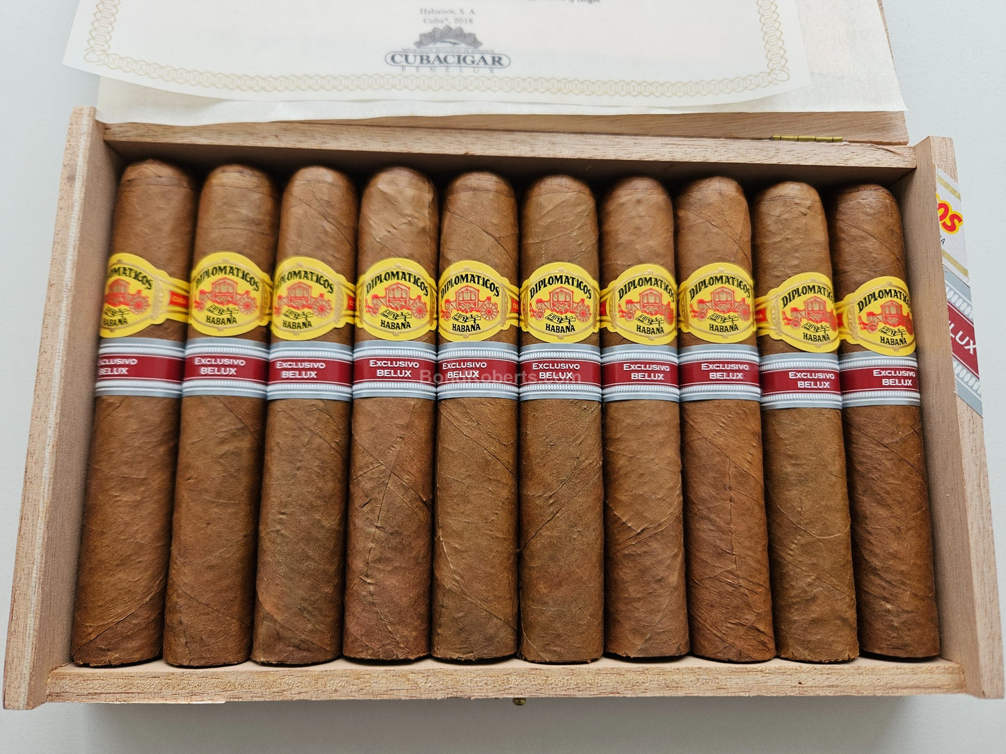 Diplomáticos El Diputado Edición Regional Belux CIGAR